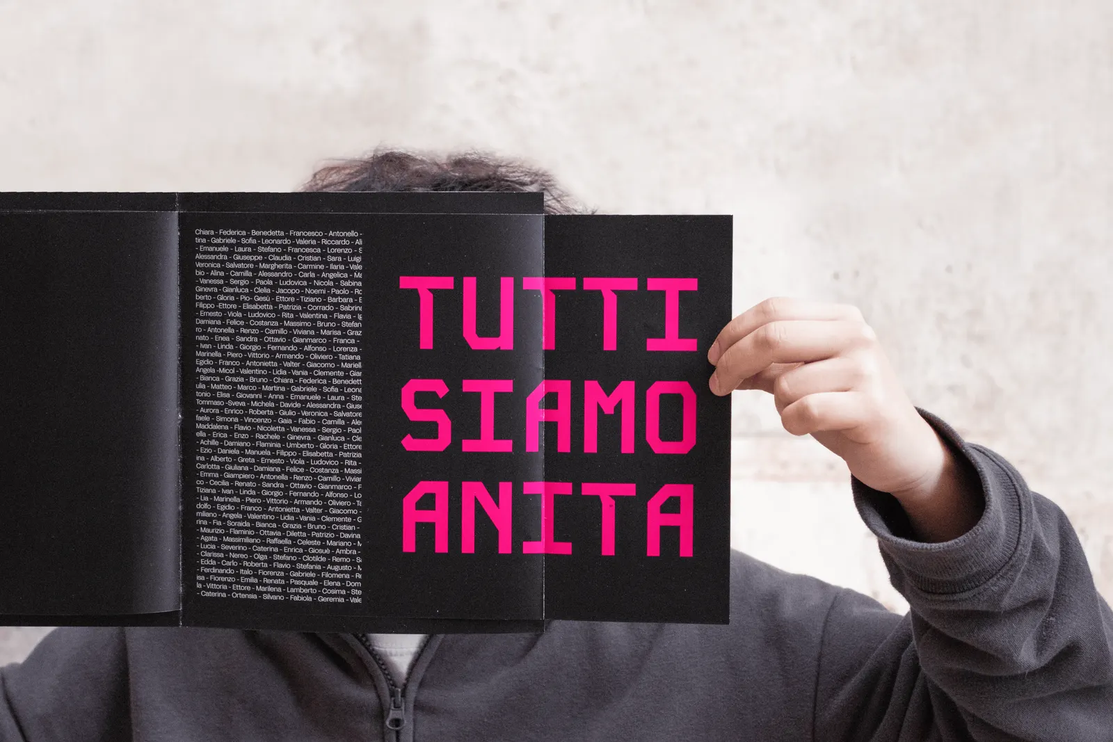 Being Anita progetto immagine cinque