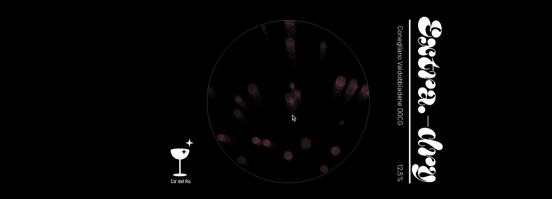Ca' de Ru Extra Dry GIF animata